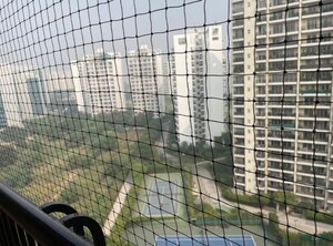 Balcony in 3.5 BHK Apartment at Central Park II-Bellevue, Sector 48 – for Rent