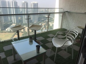Balcony in 4 BHK Apartment at Sheth Auris Serenity Tower 2, Malad West – for Sale