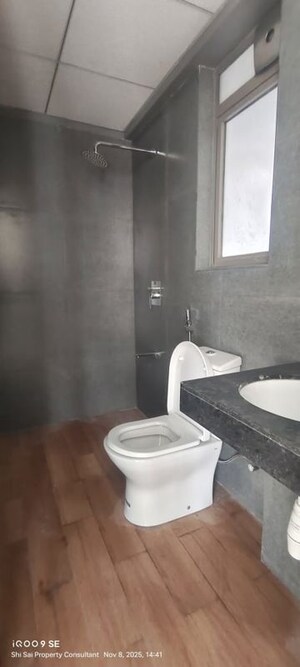 Bathroom in 1 BHK Apartment at Kalpataru Immensa D, Kolshet Road – for Rent