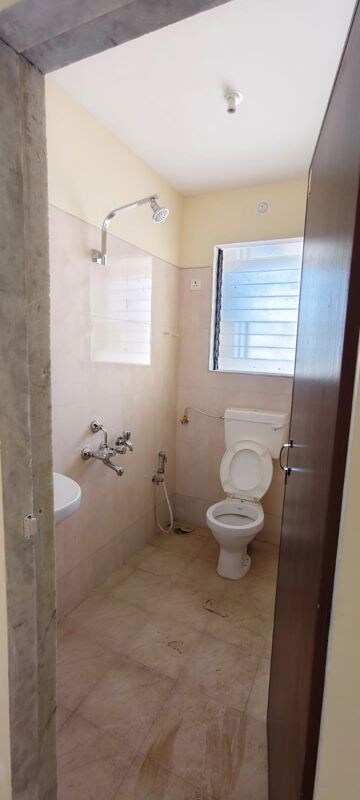 Bathroom in 1 BHK Apartment at Vihang Hills, Ghodbunder Road – for Rent