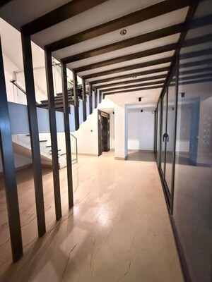 Building Lobby in 4 BHK Apartment at Sushant Lok I – for Sale