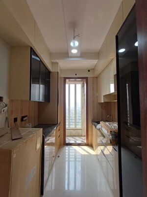 Kitchen in 2 BHK Apartment at Sheth Zuri, Laxmi Nagar – for Rent