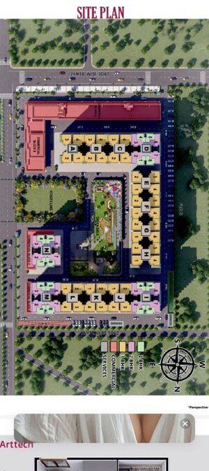 Master Plan in 3 BHK Apartment at Arttech Maulshree Heights, Sector 84 – for Sale