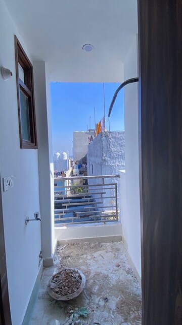 Staircase in 1 BHK Builder Floor at Freedom Fighters Enclave – for Rent