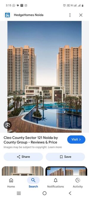 4 BHK Apartment For Sale in ABA Cleo County, Sector 121