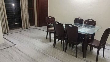 Dining area in 1 BHK Independent House at Sector 4 – for Rent