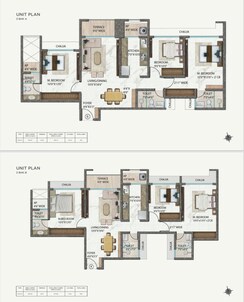 2 BHK + Study Room Apartment For Sale in Ellora Emerald