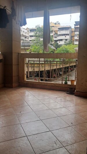 Balcony in 1 BHK Apartment at Mahalaxmi Vihar, Vishrantwadi – for Rent