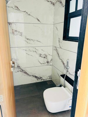 Bathroom in 2 BHK Apartment at Majestique Signature Towers, Balewadi – for Rent