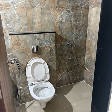 Bathroom in 3 BHK Apartment at Krishna Amorapolis, Madhav Nagar – for Rent