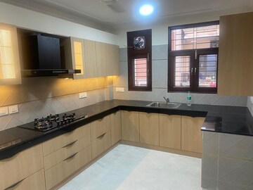 Kitchen in 4 BHK Builder Floor at New Friends Colony – for Rent