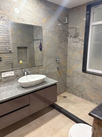 Kitchen in 3 BHK Builder Floor at Sushant Lok ii – for Rent