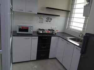 Kitchen in 1.5 BHK Builder Floor at Sector 55 – for Rent