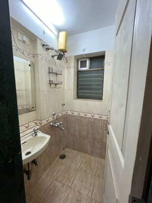 Bathroom in 1 BHK Apartment at Luv Kush Tower, Chembur – for Rent