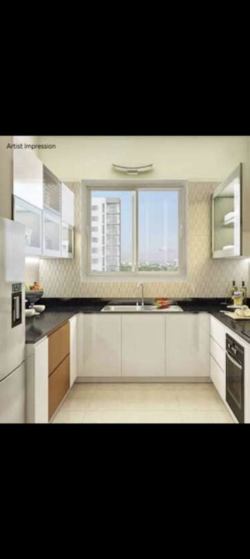 Kitchen in 2 BHK Apartment at LnT Evara Heights, Panch Pakhadi – for Sale