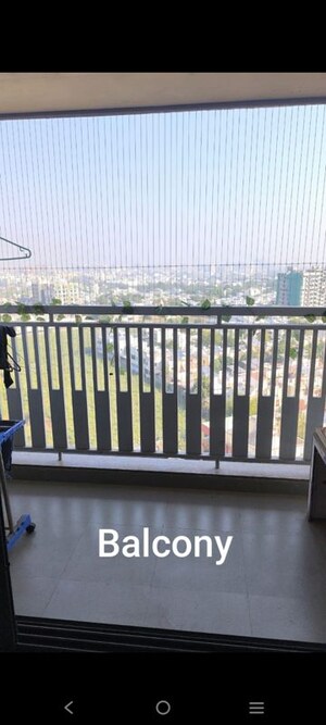 Balcony in 3 BHK Apartment at Siddhi Aarohi Nimbus, Ghuma – for Rent