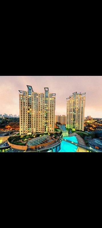 3 BHK Apartment For Rent in Sheth Vasant Lawns