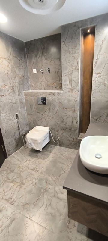 Bathroom in 4 BHK Builder Floor at Ansal API Esencia, Sector 67 – for Sale
