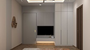 Building Lobby in 3 BHK Apartment at Saha Cordillera, Rajpur – for Rent