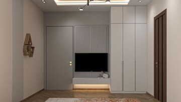 Building Lobby in 3 BHK Apartment at Saha Cordillera, Rajpur – for Rent