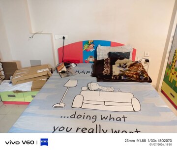 Master Bedroom in 2 BHK Apartment at Ganga Arcadia, Kharadi – for Rent