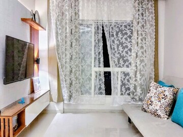 Living Room in 2 BHK Apartment at Lodha Amara, Kolshet Road – for Rent