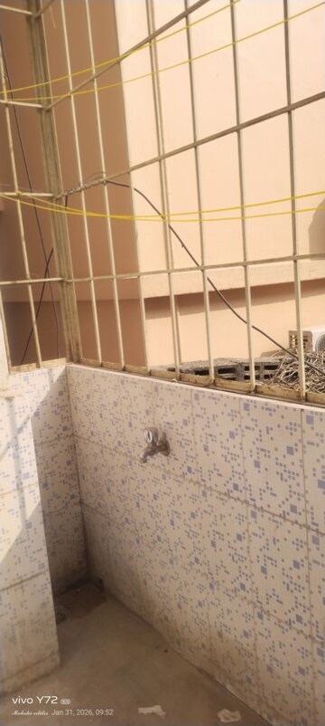 Balcony in 2 BHK Apartment at Pavani Laxmi Nivas, Madhapur – for Rent