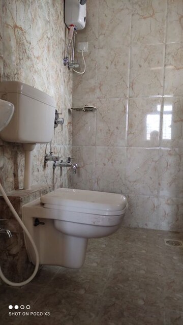 Bathroom in 1 BHK Apartment at Raunak Heights, Ghodbunder Road – for Rent