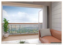 2 BHK + Pooja Room Apartment For Sale in Modirealty Rudraksh