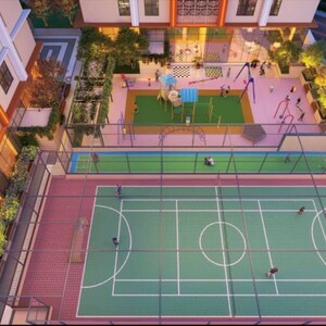 Balcony in 3 BHK Apartment at Nyati Evania, Municipal Colony – for Sale