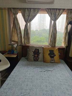 Bedroom in 2 BHK Apartment at Hiranandani Avalon, Powai – for Rent