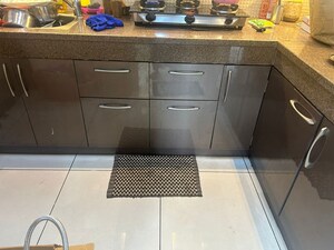 Kitchen in 2 BHK Apartment at Gaurs Global Village, Sain Vihar – for Rent