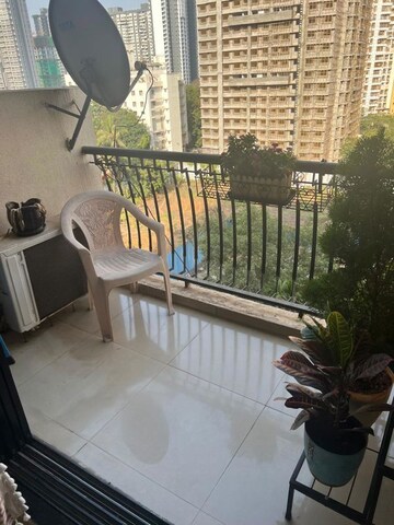 Balcony in 2 BHK Apartment at Raunak Laxmi Narayan Residency, Pokhran Road No Two – for Rent