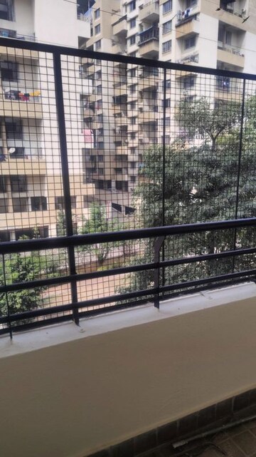 Balcony in 1 BHK Apartment at LS Laxmi Avenue, Wakad – for Rent