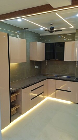 Kitchen in 3 BHK Builder Floor at Lajpat Nagar 4 – for Rent