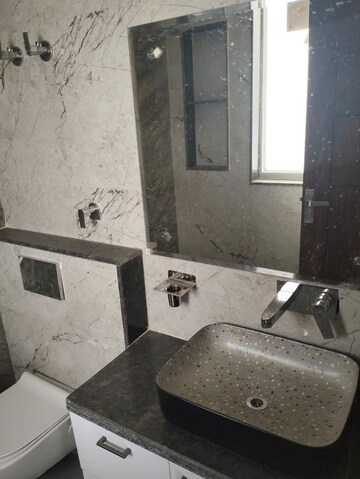 Bathroom in 3 BHK Builder Floor at Ansal API Esencia, Sector 67 – for Rent