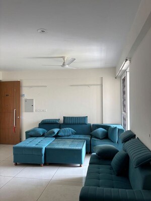 Living Room in 3 BHK Apartment at Alliance The Eminence, Singhpura – for Rent