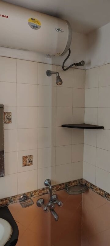 Bathroom in 3 BHK Apartment at Brahma Majestic, Kondhwa – for Rent