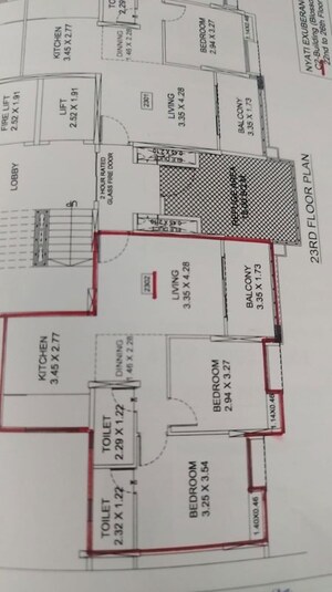 2 BHK Apartment – Map Location View at Nyati Exuberance 1, Undri - for Sale