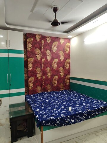 Bedroom in 1 BHK Builder Floor at Mahavir Enclave 1 – for Rent