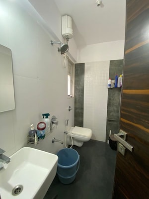 Bathroom in 3 BHK Apartment at Shreeji Atlantis, Malad West – for Rent
