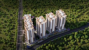 2.5 BHK Apartment – Exterior View View at Aparna Cyber Heights, Osman Nagar - for Sale