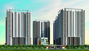 3 BHK Apartment – Exterior View View at Aparna Cyber Heights, Osman Nagar - for Sale