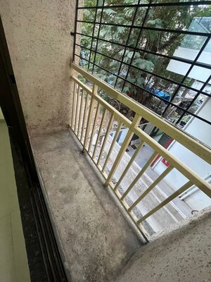 Balcony in 1 BHK Apartment at Naupada – for Rent