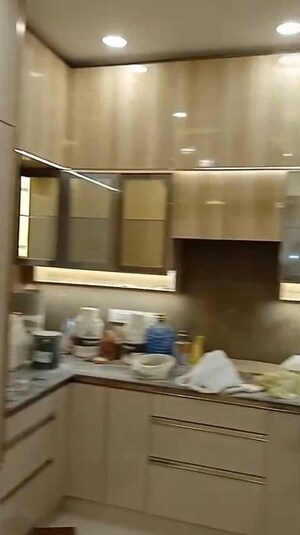 Kitchen in 3 BHK Builder Floor at East Of Kailash – for Rent