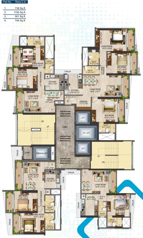 3 BHK + Pooja Room,Study Room Apartment For Sale in Malad West