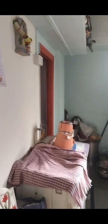 Living Room in 1 RK Apartment at Wagle Industrial Estate – for Rent