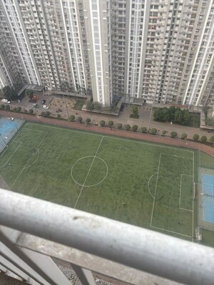 Balcony in 2 BHK Apartment at Lodha Amara, Kolshet Road – for Sale