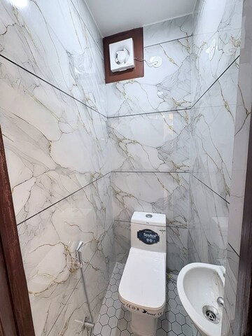 Bathroom in 2 BHK Builder Floor at Panchsheel Vihar – for Rent