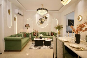 Living Room in 3 BHK Apartment at Patiala Road – for Sale